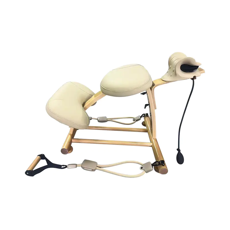 Silla de yoga de madera maciza de estiramiento multifuncional